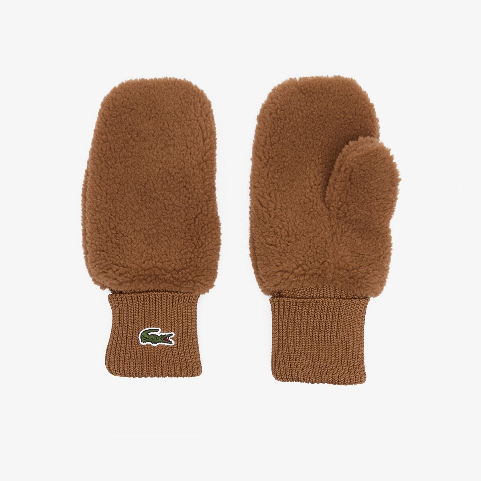 lacoste mütze handschuhe Lacoste Gloves Ribbed Sherpa Mittens – Arniko Concept Store