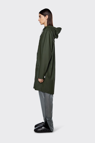 Rains Long Jacket Green Arniko Concept Store